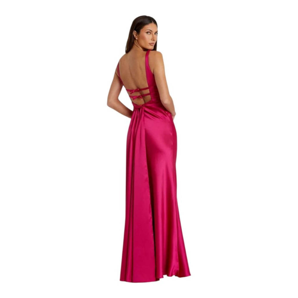 Mac Duggal Pink Sleeveless Gown Size 12 - Picture 11 of 12